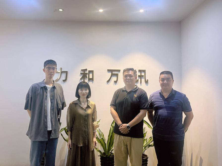 智聯未來，力啟萬訊——陽光學院人工智能學院走訪福建力和萬訊信息技術有限公司